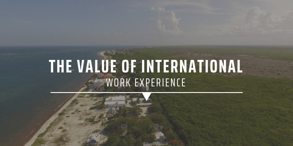 The value of international work experience